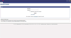 Desktop Screenshot of issues.alticast.com